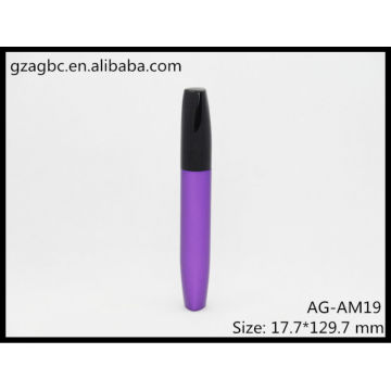 Elegant&Empty Aluminum Special-shaped Mascara Tube AG-AM19, AGPM Cosmetic Packaging , Custom Colors/Logo